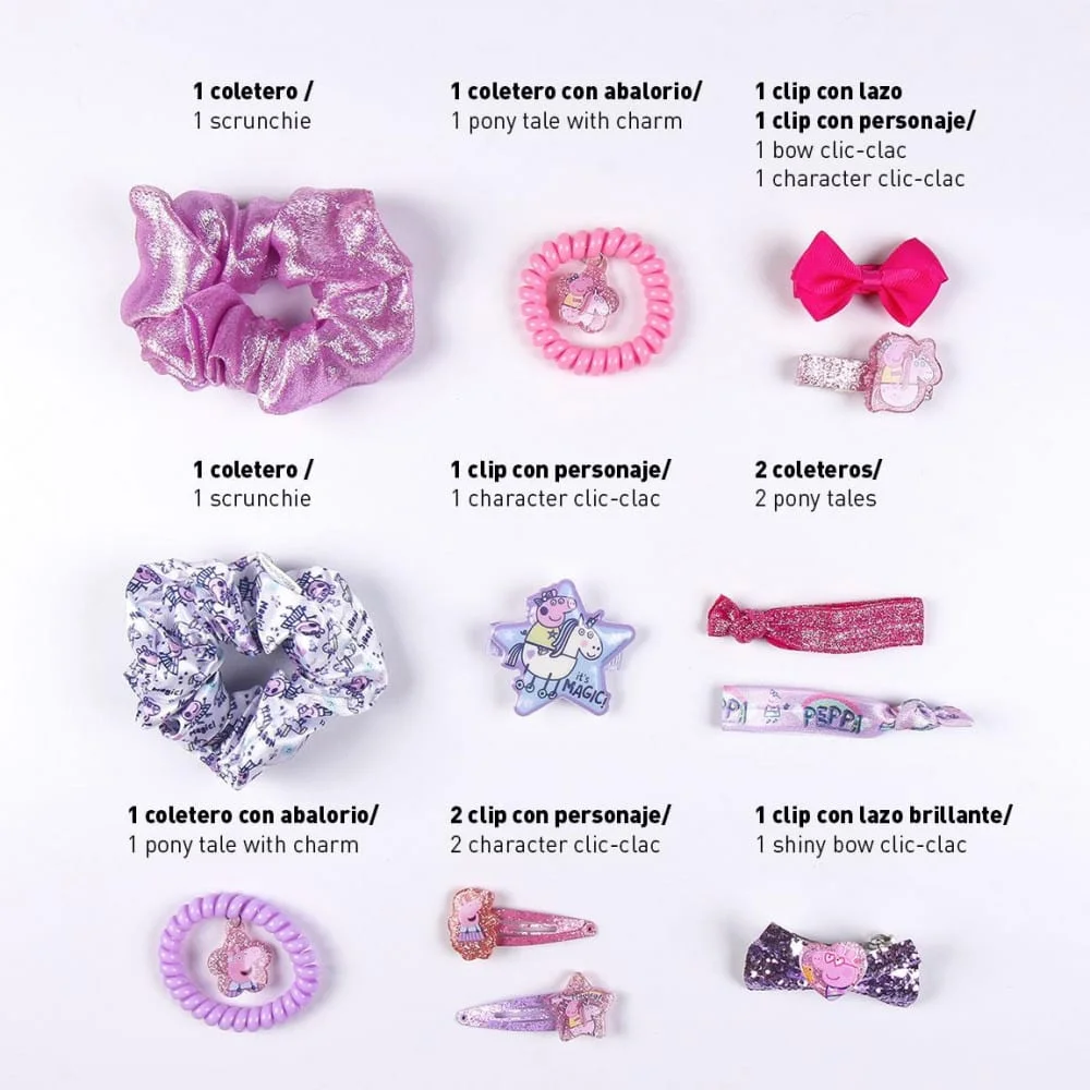 Hárteygjur og klemmur Gurra Grís - Image 3