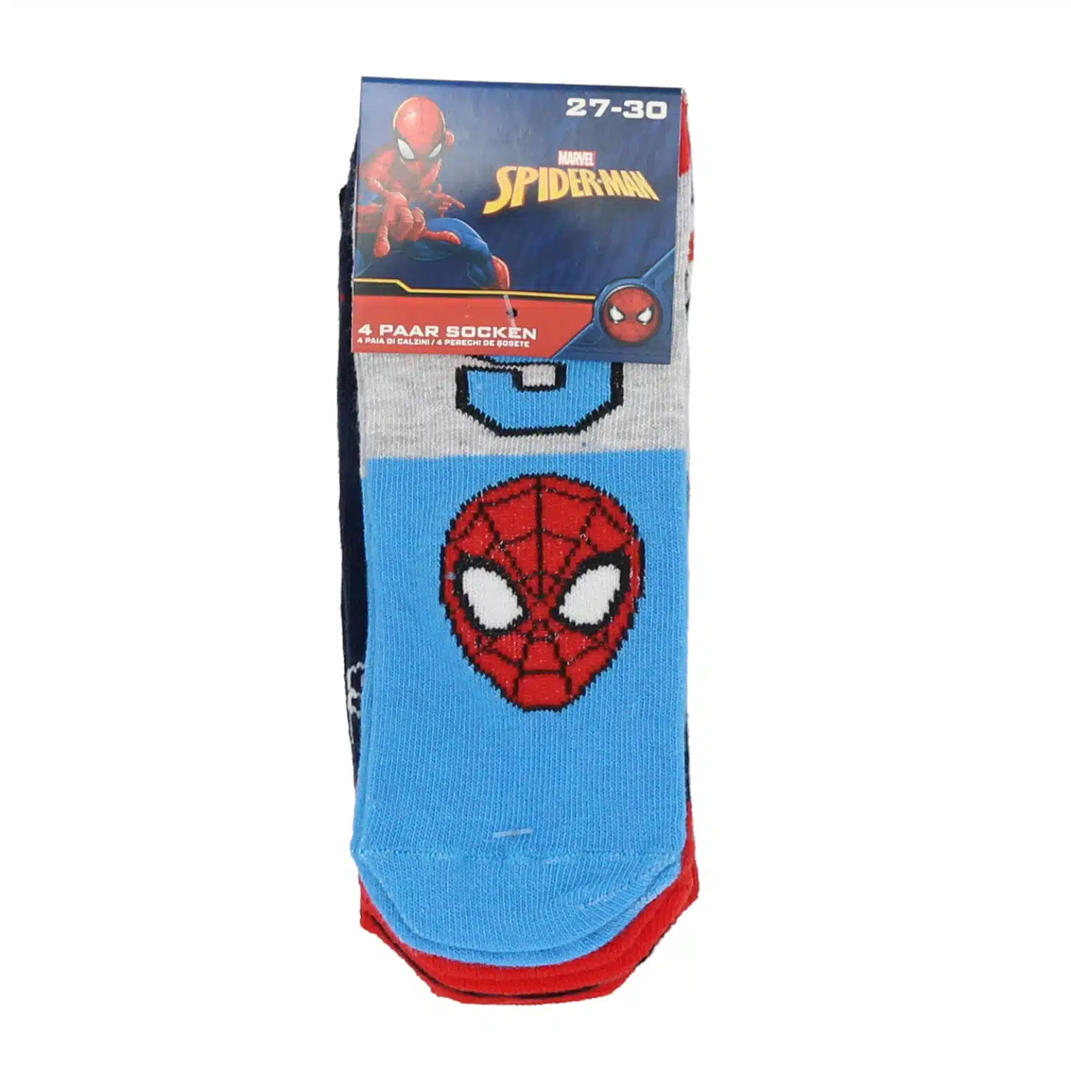 Spiderman sokkar 4 stk - Image 2