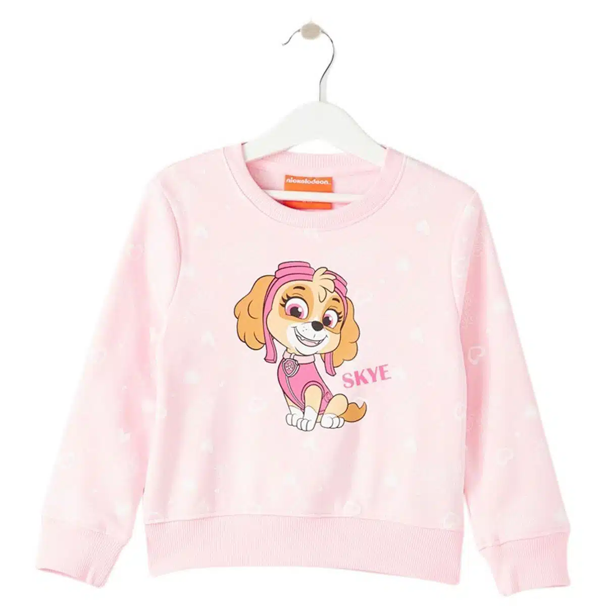 sweat-mickey Pílupeysa bleik