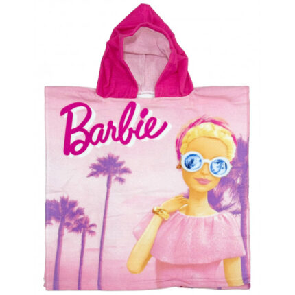 Poncho handklæði Barbie