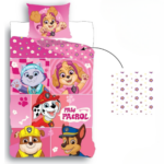 Rúmföt Hvolpasveit bleik