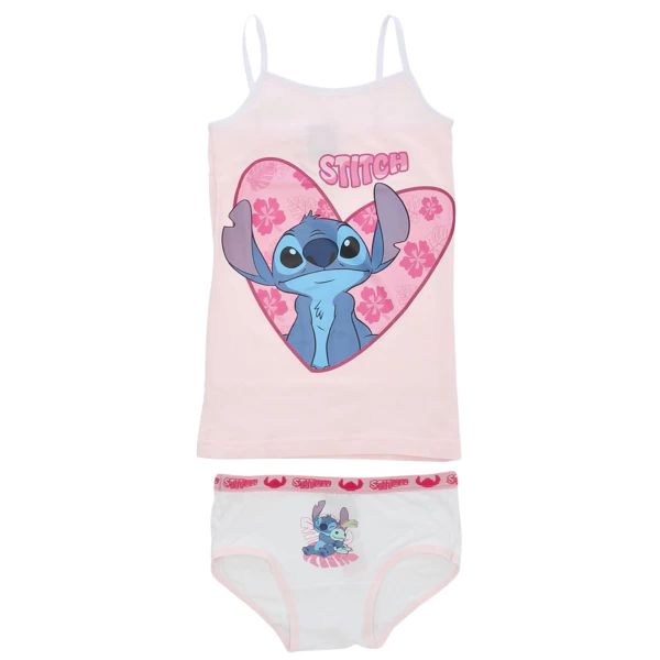 12_f37d Nærfatasett Stitch bleikt og hvítt