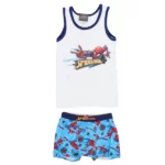 Nærfatasett Spiderman Hvítt