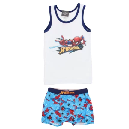 Nærfatasett Spiderman Hvítt